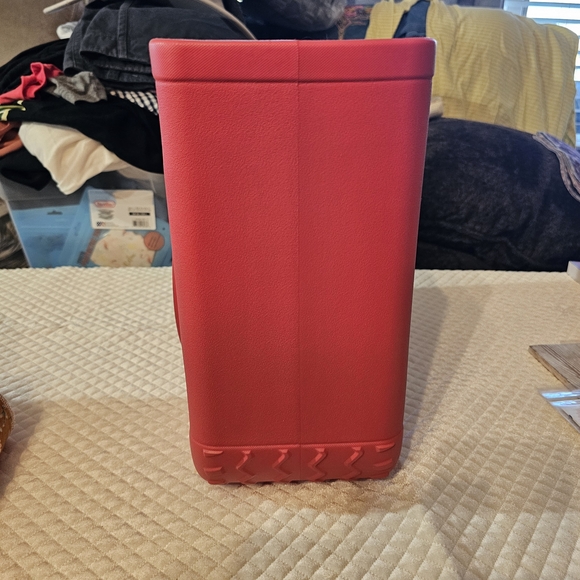 Bogg Inspired Stylish Red Tote Bag - Picture 2 of 4